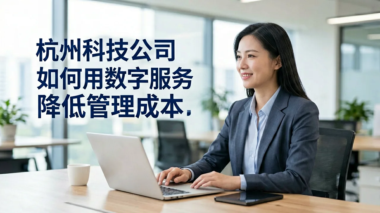 杭州科技公司如何用数字服务降低管理成本