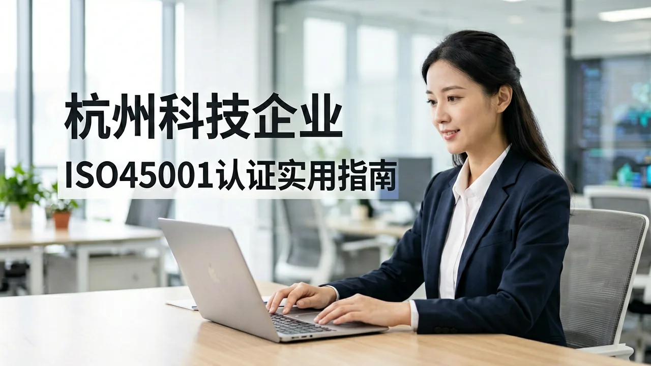 杭州科技企业ISO45001认证办理实用指南
